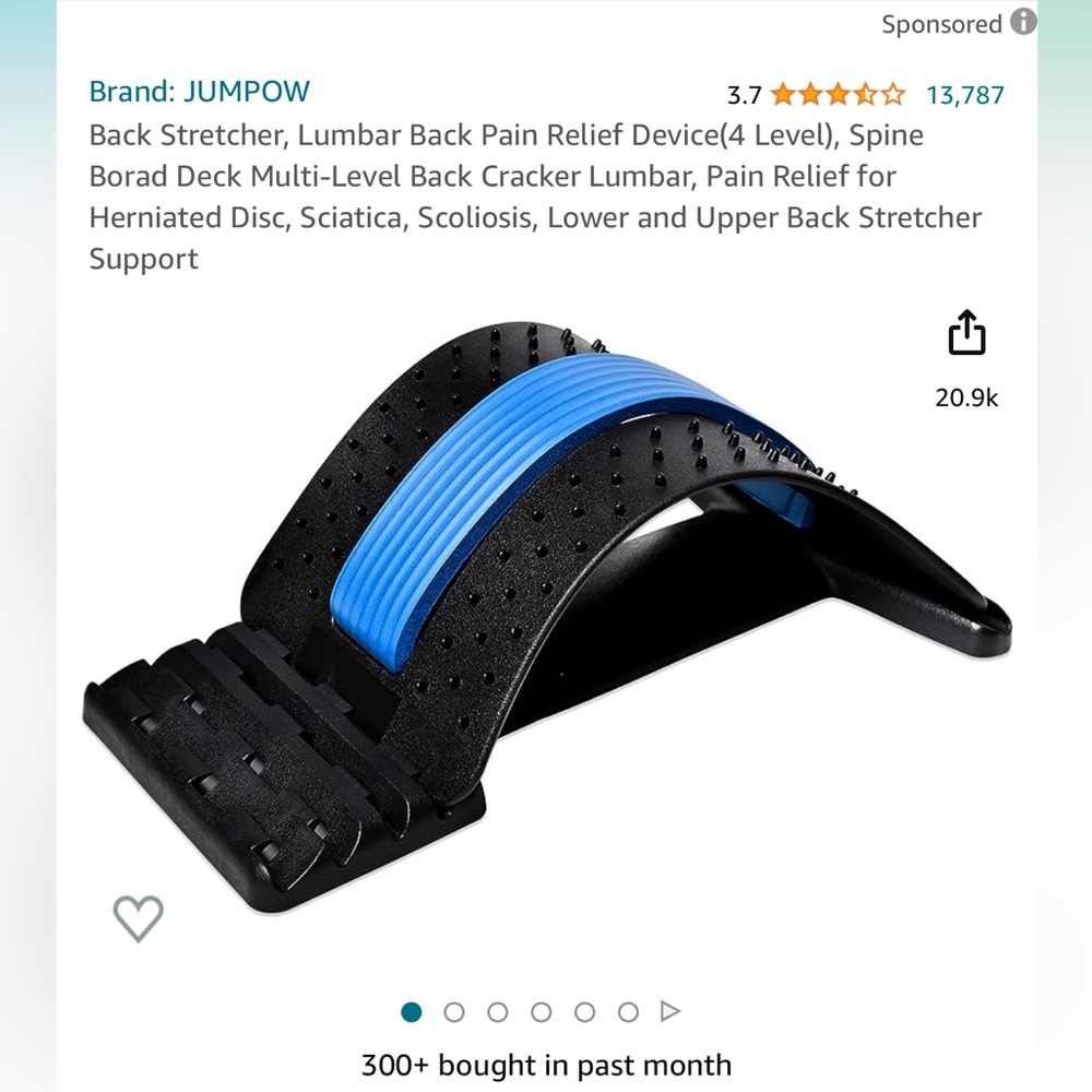Back relief device
